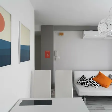 Deluxe A 50m De Playa - Aire Wifi Parking Lejlighed